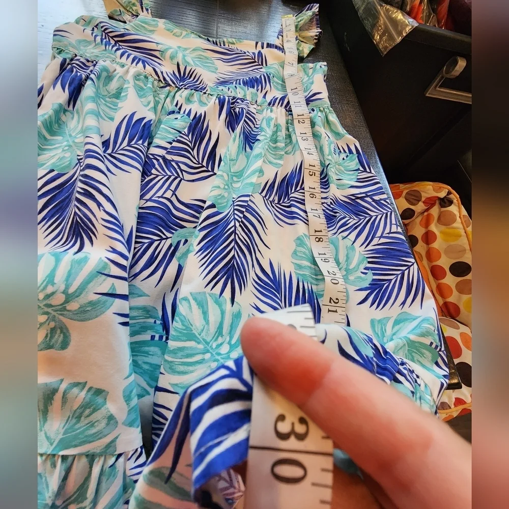 Gymboree Tropical Leaf Print Sundress